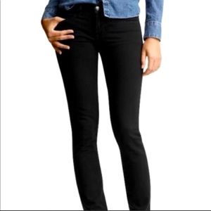 NWT Gap 1969 True Skinny Stretch Black Denim 31L